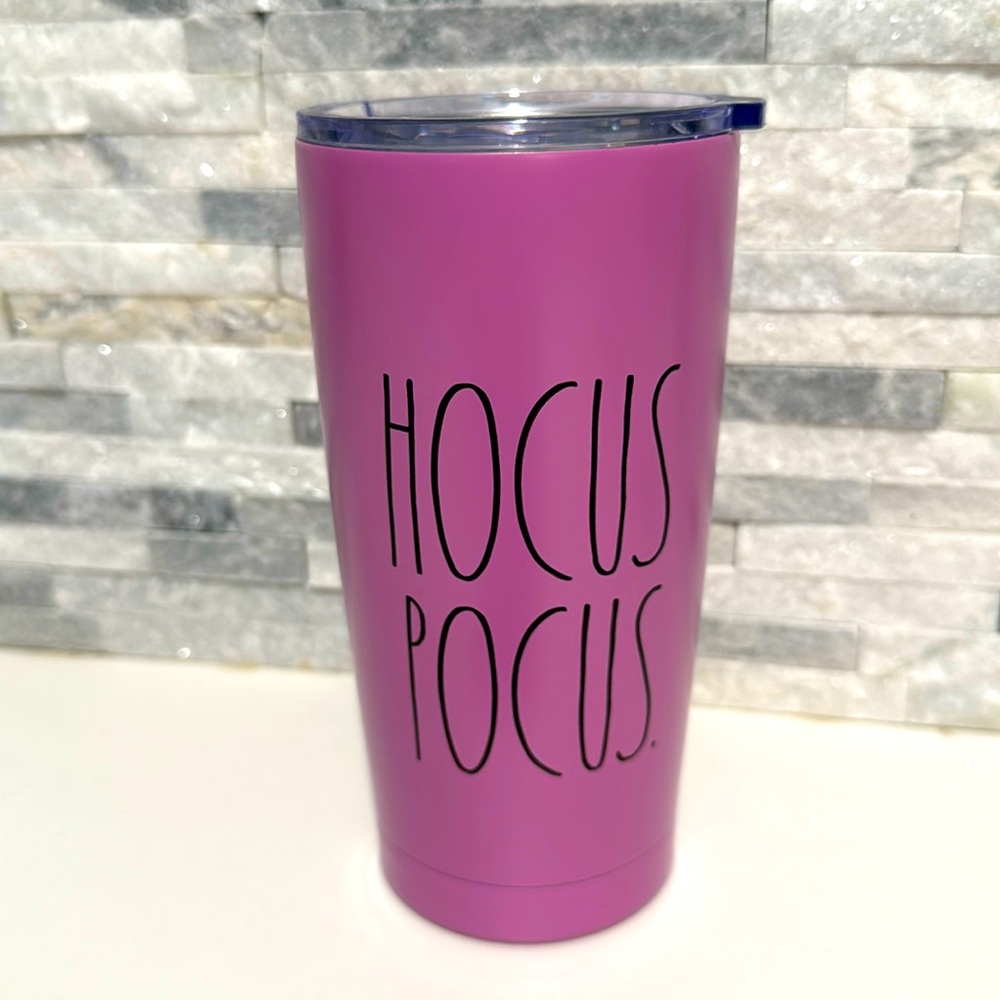 Rae Dunn Hocus Pocus Stainless Steel Tumbler  17 oz reveal